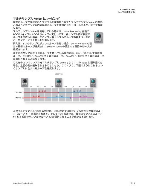 Creative Professional Emulator X2リファレンスマニュアル