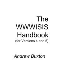 The WWWISIS Handbook - Modelo da BVS