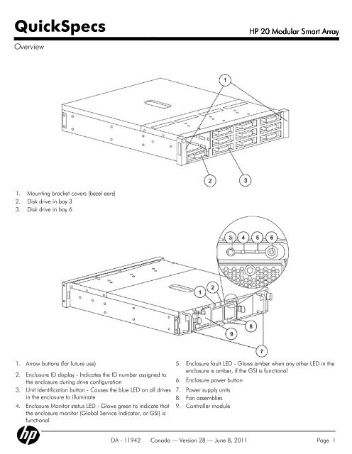 HP 20 Modular Smart Array