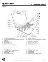 QuickSpecs - FTP Directory Listing - HP