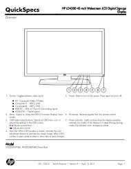 HP LD4200 42-inch Widescreen LCD Digital Signage Display