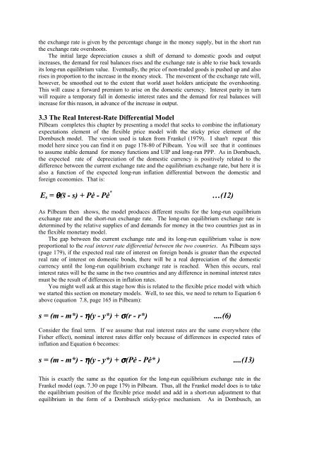 1. Introduction 2. Flow models of exchange rate determination