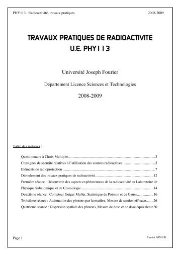 TP radioactivite 2008-2009.pdf - LPSC - IN2P3