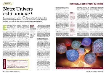 Notre Univers est-il unique ? - LPSC - IN2P3