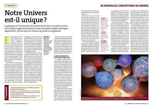 Notre Univers est-il unique ? - LPSC - IN2P3