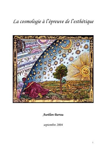 La cosmologie à l'épreuve de l'esthétique - LPSC - IN2P3