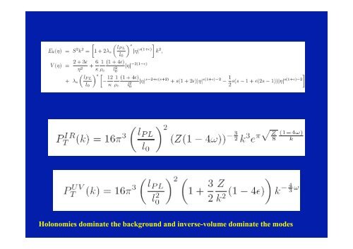 Phenomenolgy of Loop Quantum Gravity - LPSC - IN2P3