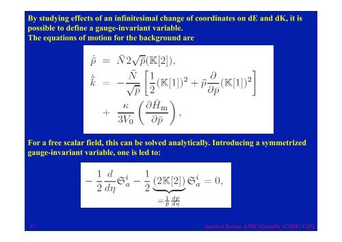 Phenomenolgy of Loop Quantum Gravity - LPSC - IN2P3