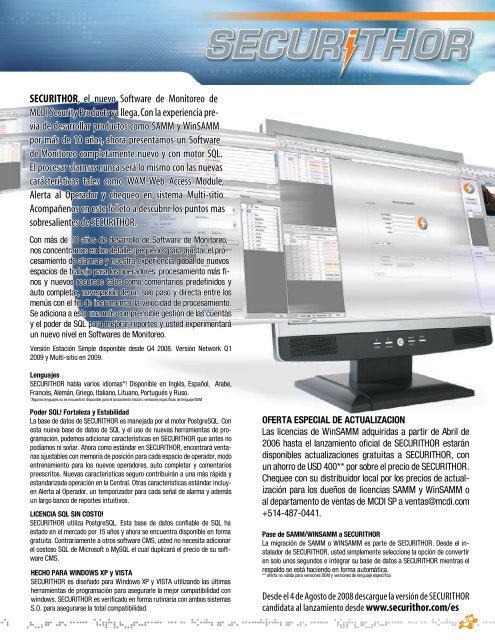 MCDI Security Products :: Catalogo 2008