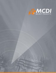 MCDI Security Products 2006-2007 CATALOG