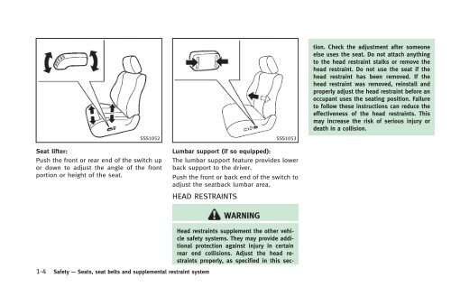 Owner's Manual - Infiniti Owner Portal - Infiniti USA