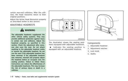 Owner's Manual - Infiniti Owner Portal - Infiniti USA