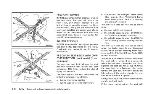 Owner's Manual - Infiniti Owner Portal - Infiniti USA