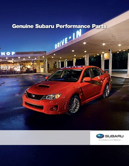 Genuine Subaru Performance Parts