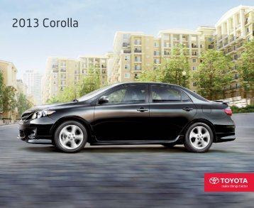 2013 Corolla - Dealer