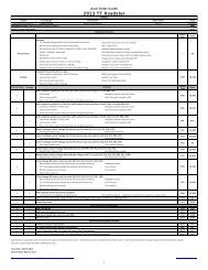 AUDI ORDER GUIDE MODEL YEAR 2013 - U.S.A (Retail) - Dealer