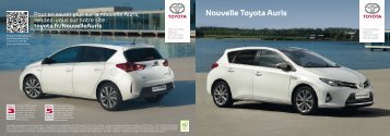 Nouvelle Toyota Auris