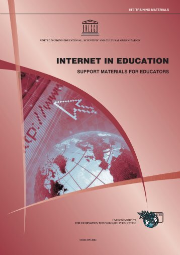 INTERNET IN EDUCATION - unesco iite