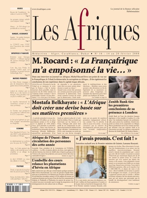 M. Rocard : « La Françafrique m'a empoisonné la vie… »