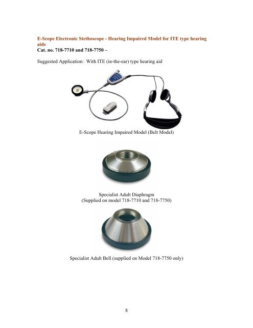 The E-Scope® Electronic Stethoscope - Cardionics