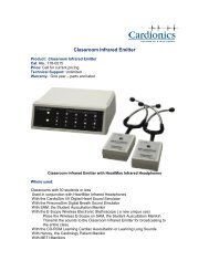 Product: Classroom Infrared Emitter - Cardionics