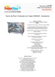 Horno de Piso 1 Camara sin Vapor UNIQUE - Hornos De Piso