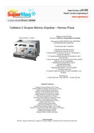 Cafetera 2 Grupos Monroc Expobar - Hornos Pizza - Maquinas Para ...