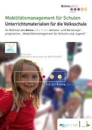 Mobilitätsmanagement für Schulen - Netzwerk Verkehrserziehung