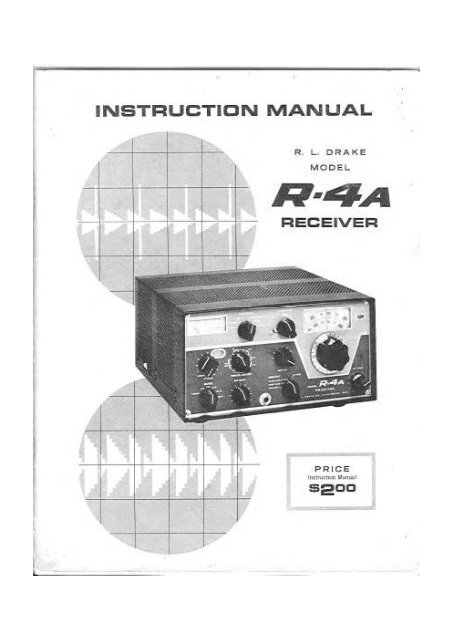Drake_R4A HF Reciever_Service Manual.pdf