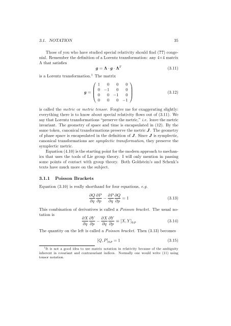 Nonlinear Mechanics - Physics at Oregon State University