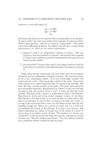 Nonlinear Mechanics - Physics at Oregon State University