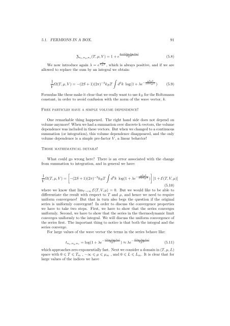 Statistical Mechanics - Physics at Oregon State University