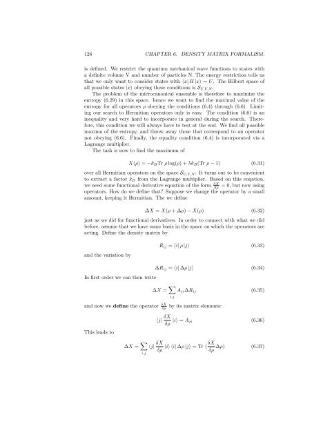 Statistical Mechanics - Physics at Oregon State University