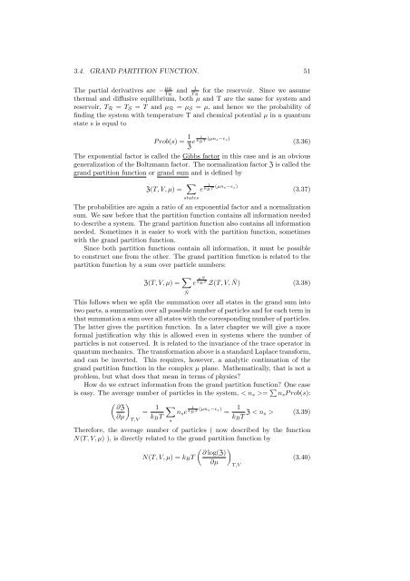 Statistical Mechanics - Physics at Oregon State University