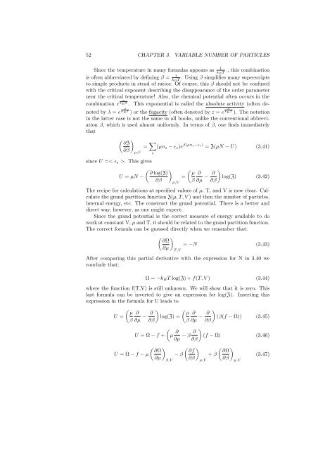 Statistical Mechanics - Physics at Oregon State University