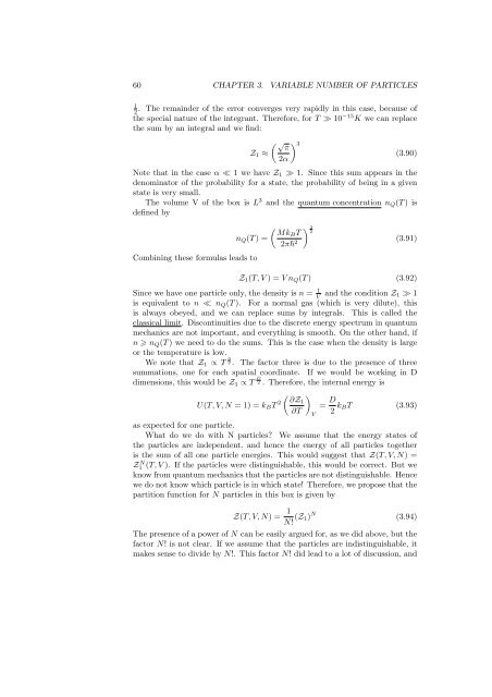 Statistical Mechanics - Physics at Oregon State University