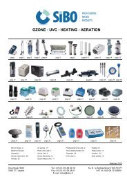 uvc - ozone - heating - aeration 2013 - SIBO