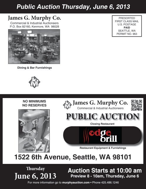 Download pdf Brochure - James G. Murphy Co.