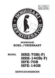 HRE-HFE-B(SM)NL - Hoshizaki