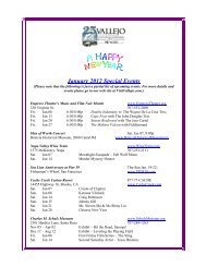 January 2012 Special Events