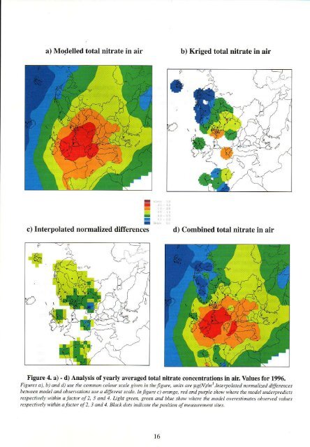 Geographical distribution of sulphur and nitrogen ... - EMEP