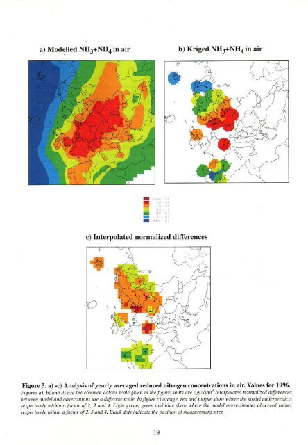 Geographical distribution of sulphur and nitrogen ... - EMEP