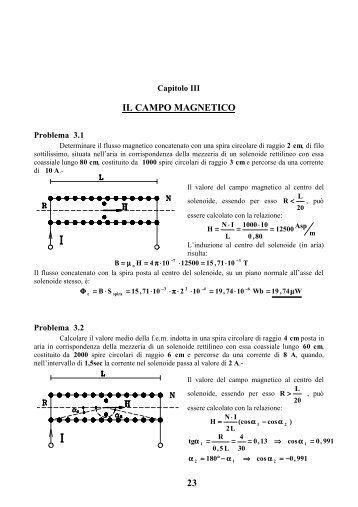 23 IL CAMPO MAGNETICO - ingbeninato