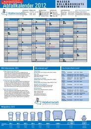 Abfallkalender 2012