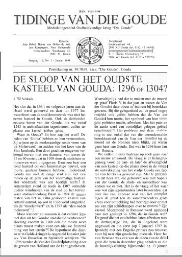 Tidinge van die Goude 1998 - Goudanet