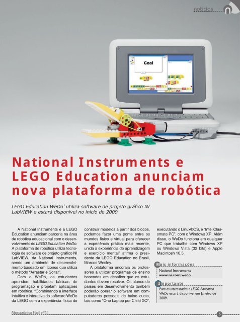 Controle de Motores CC - Mecatrônica Atual