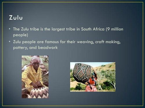 Zulu Basket Weaving