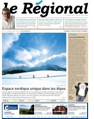 Espace nordique unique dans les Alpes