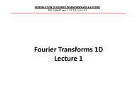 INTRODUCTION TO FOURIER TRANSFORMS AND F-K FILTERS ...