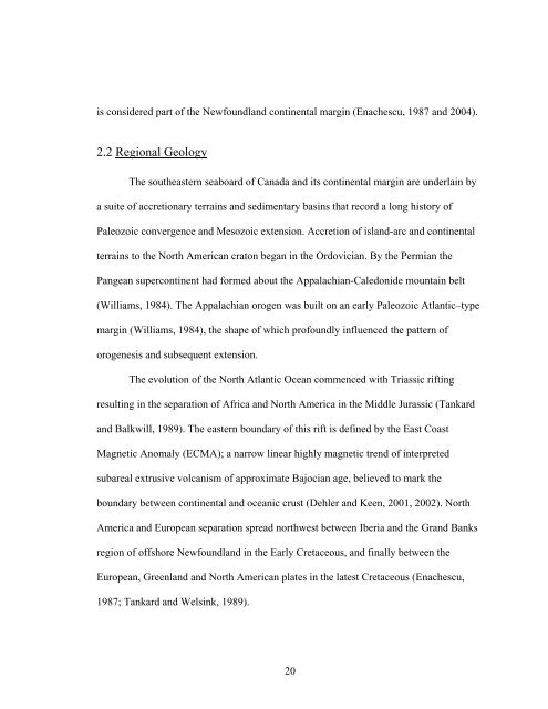 the stratigraphy and structural history of the mesozoic and cenozoic ...